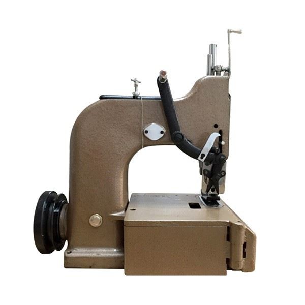 Jute bag closing machine