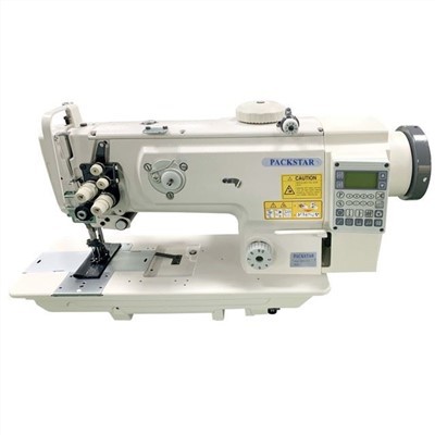 Дві голки з плоским ліжковим пакетом швейна машина