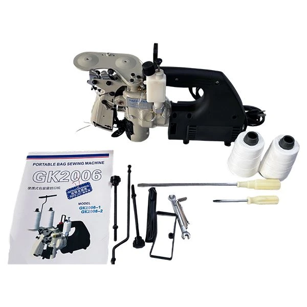Heavy Duty Double Thread Portable Bag Closing Machine factory